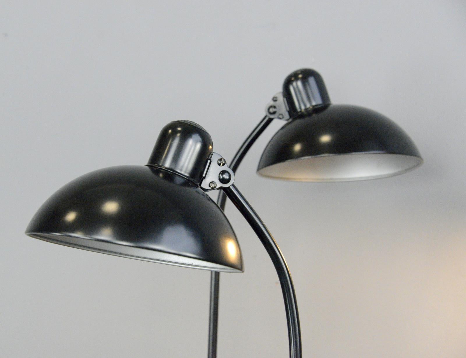 Bauhaus Model 6556 Table Lamps by Kaiser Idell, circa 1930s