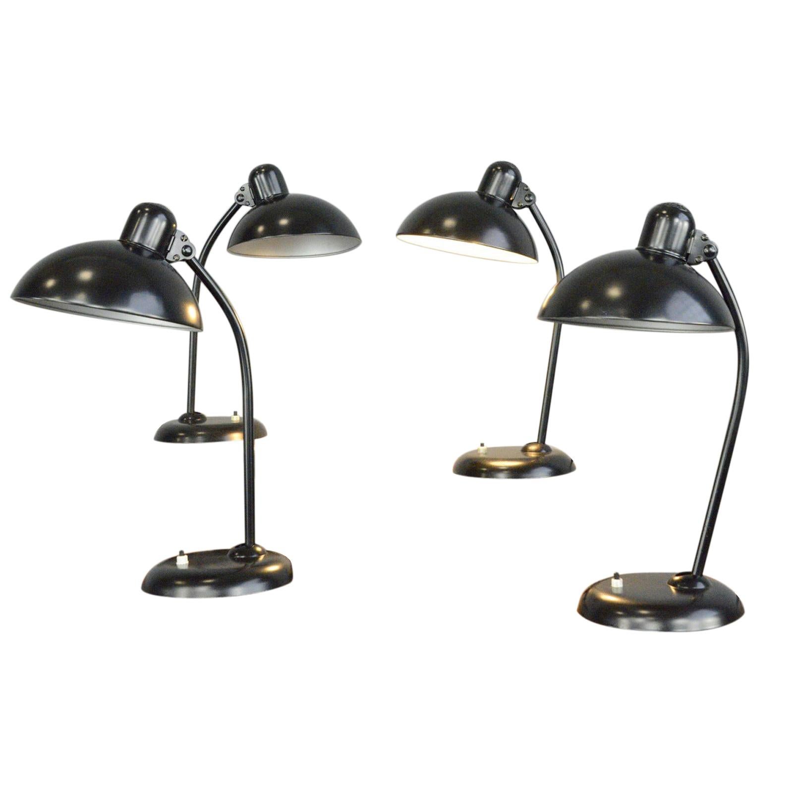 Model 6556 Table Lamps by Kaiser Idell, circa 1930s