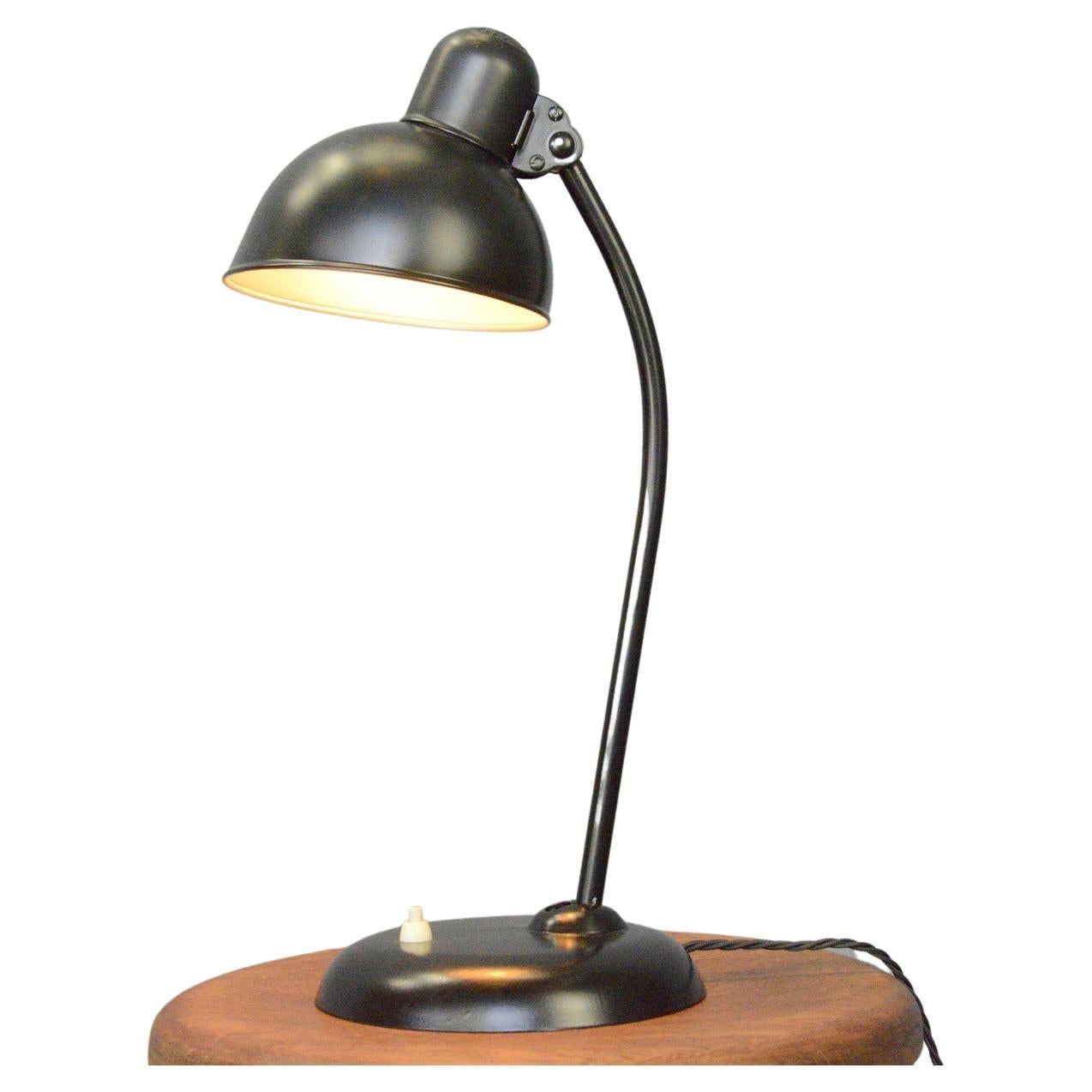 Model 6556 Table Lamps by Kaiser Idell, circa 1930s For Sale