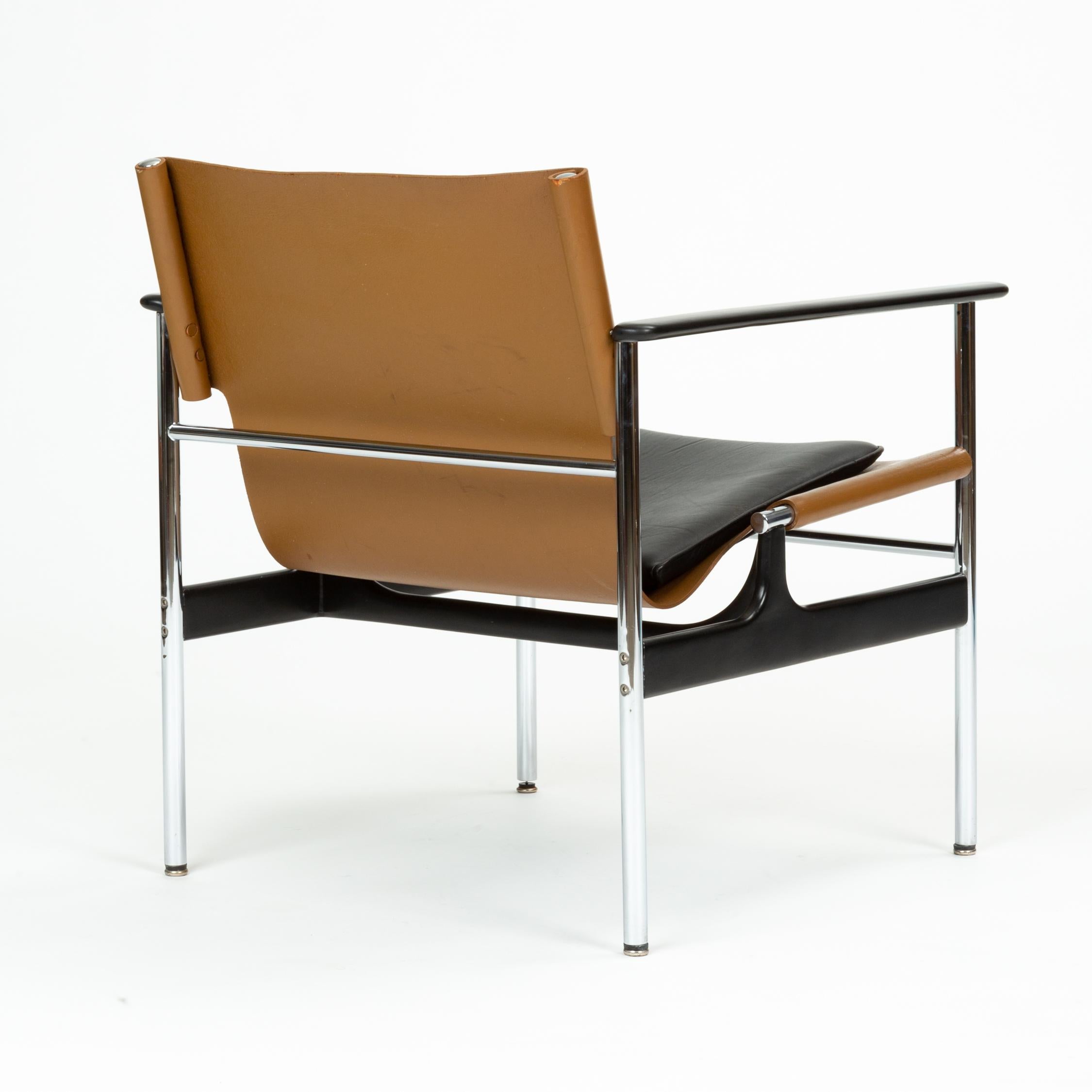 Mid-20th Century Charles Pollock for Knoll Model 657 Lounge Chair