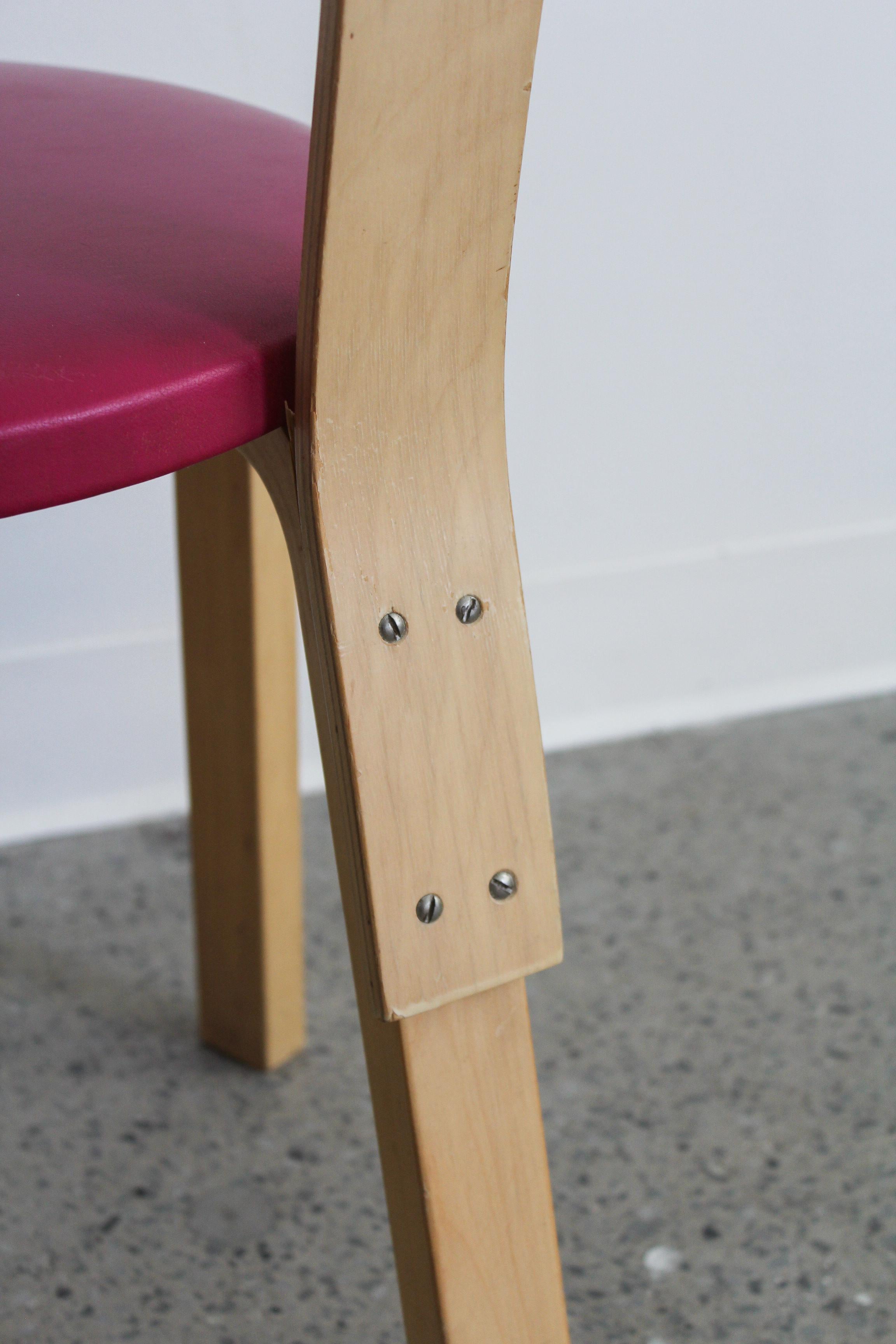 Modell 66 Stuhl von Alvar Aalto für Artek im Zustand „Gut“ im Angebot in Montréal, QC