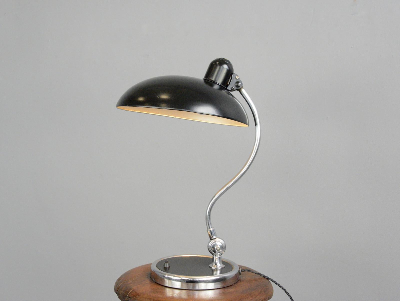 Mid-20th Century Model 6630 Table Lamp by Kaiser Idell, circa 1930s