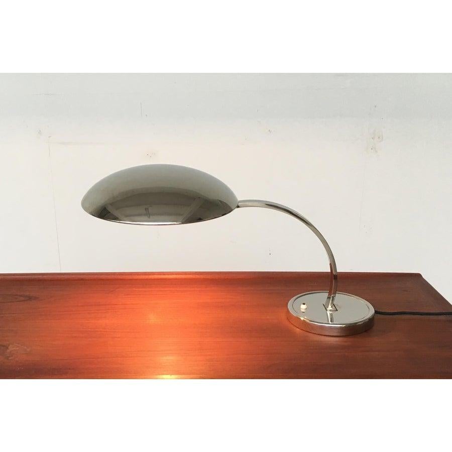 Model 6751 Chrome Table Lamp by Christian Dell, 1950s For Sale 4