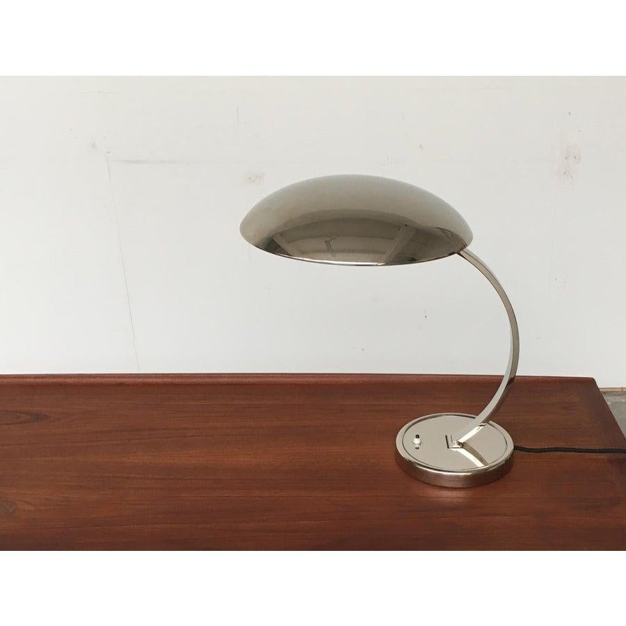 Model 6751 Chrome Table Lamp by Christian Dell, 1950s For Sale 1