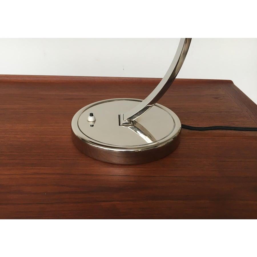 Model 6751 Chrome Table Lamp by Christian Dell, 1950s For Sale 2