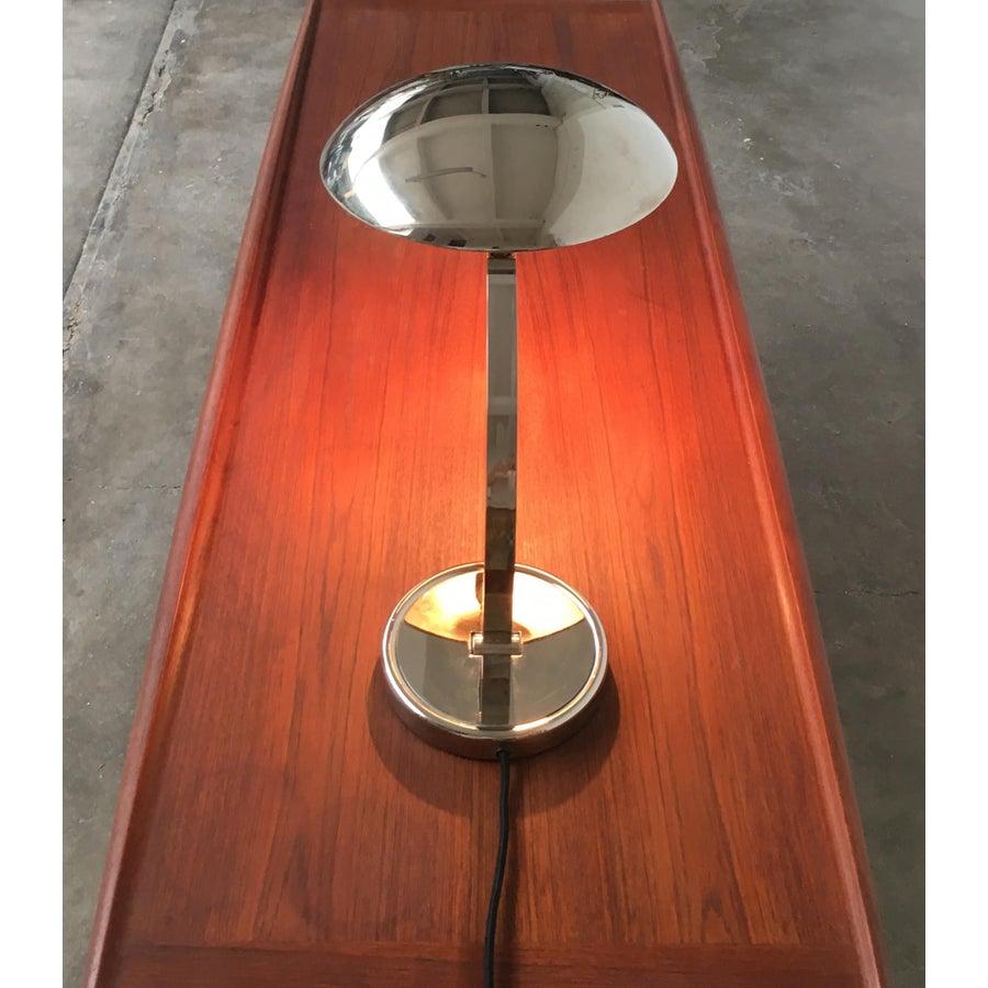 Model 6751 Chrome Table Lamp by Christian Dell, 1950s For Sale 3