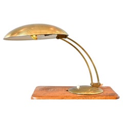 Model 6764 Brass Table Lamp By Kaiser Idell Circa 1940s