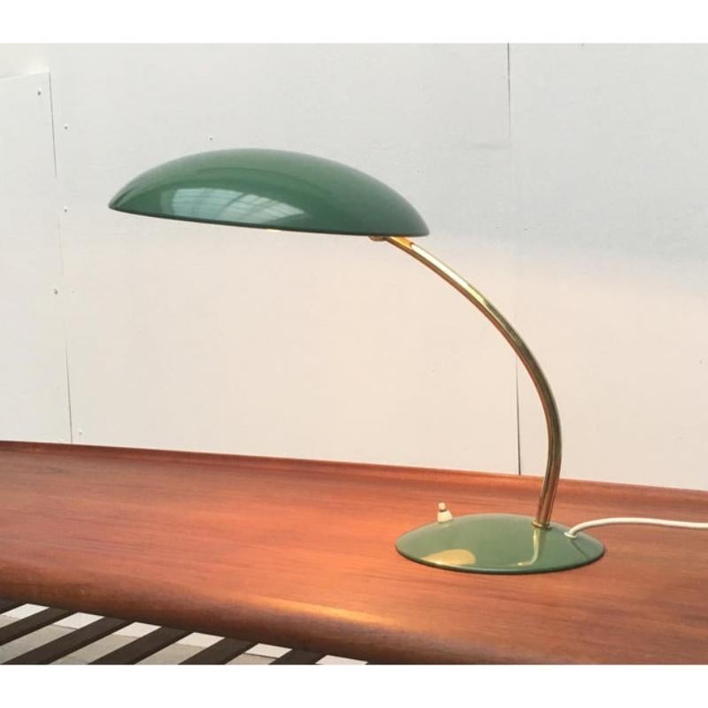 20ième siècle Lampe de table modèle 6782 par Christian Dell pour Kaiser Leuchten, années 1950 en vente