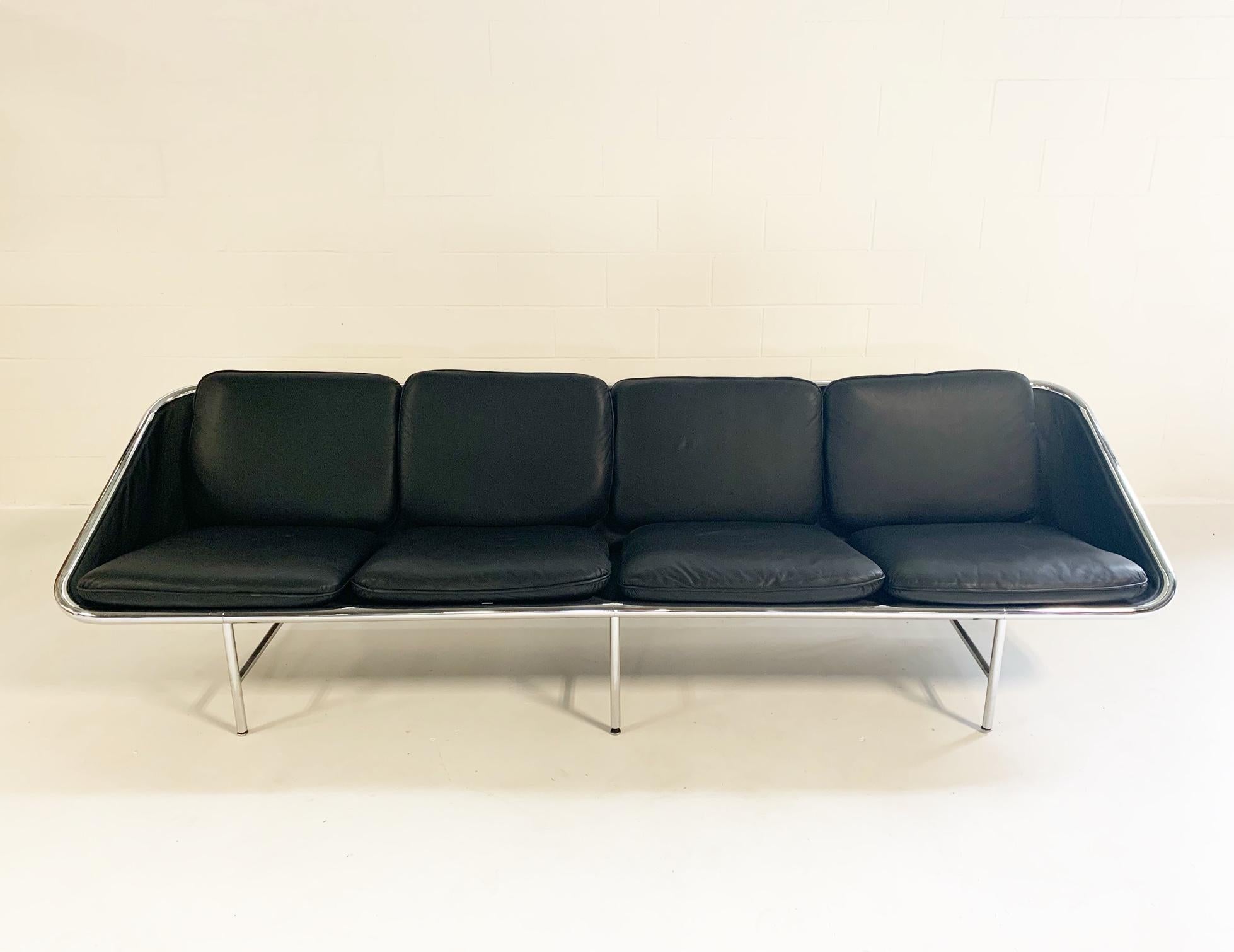Model 6833 Leather Sling Sofa, George Nelson for Herman Miller 1