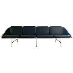 Modell 6833 Sling-Sofa aus Leder:: George Nelson für Herman Miller