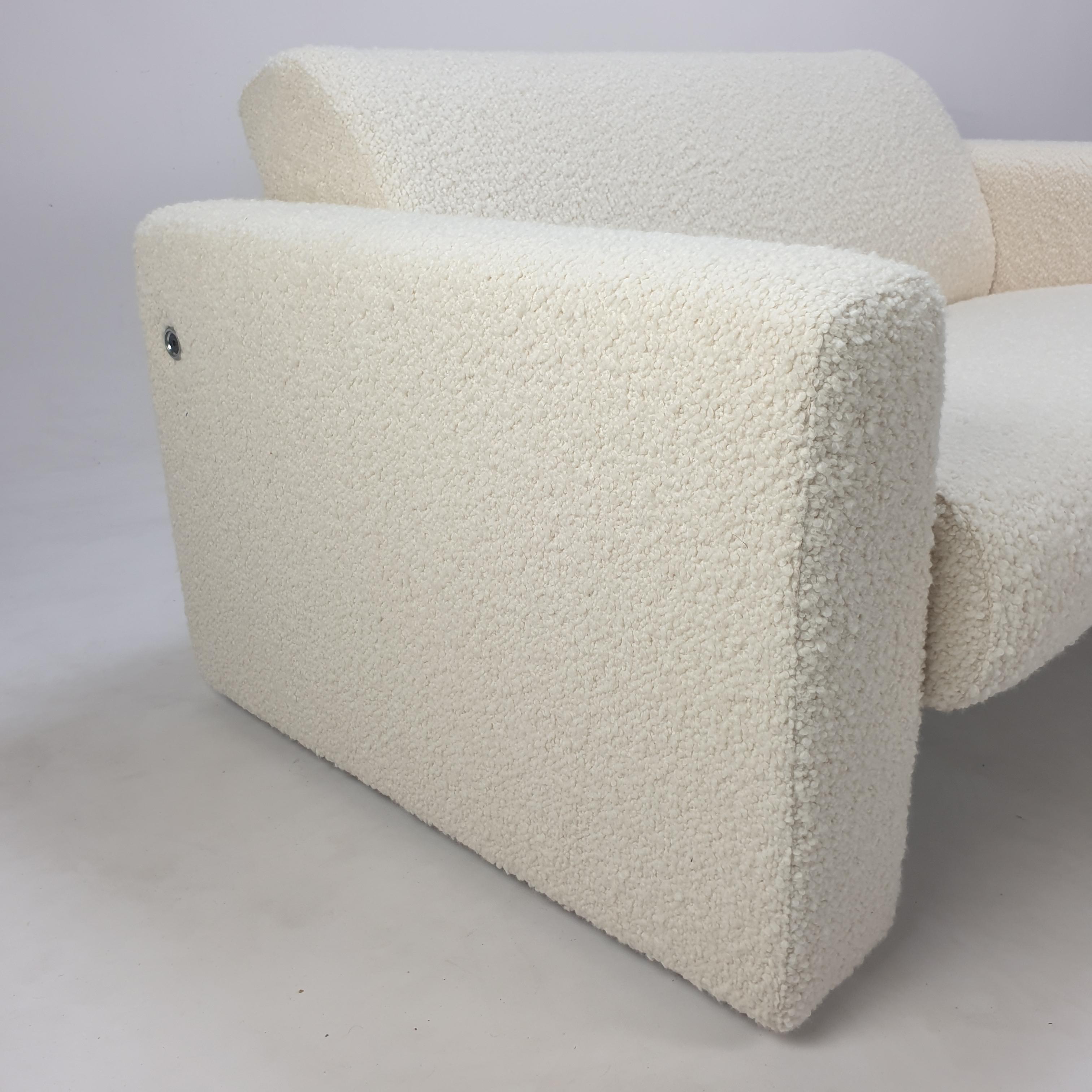 Steel Model 691 2-Seat Sofa by Artifort, 1980s For Sale