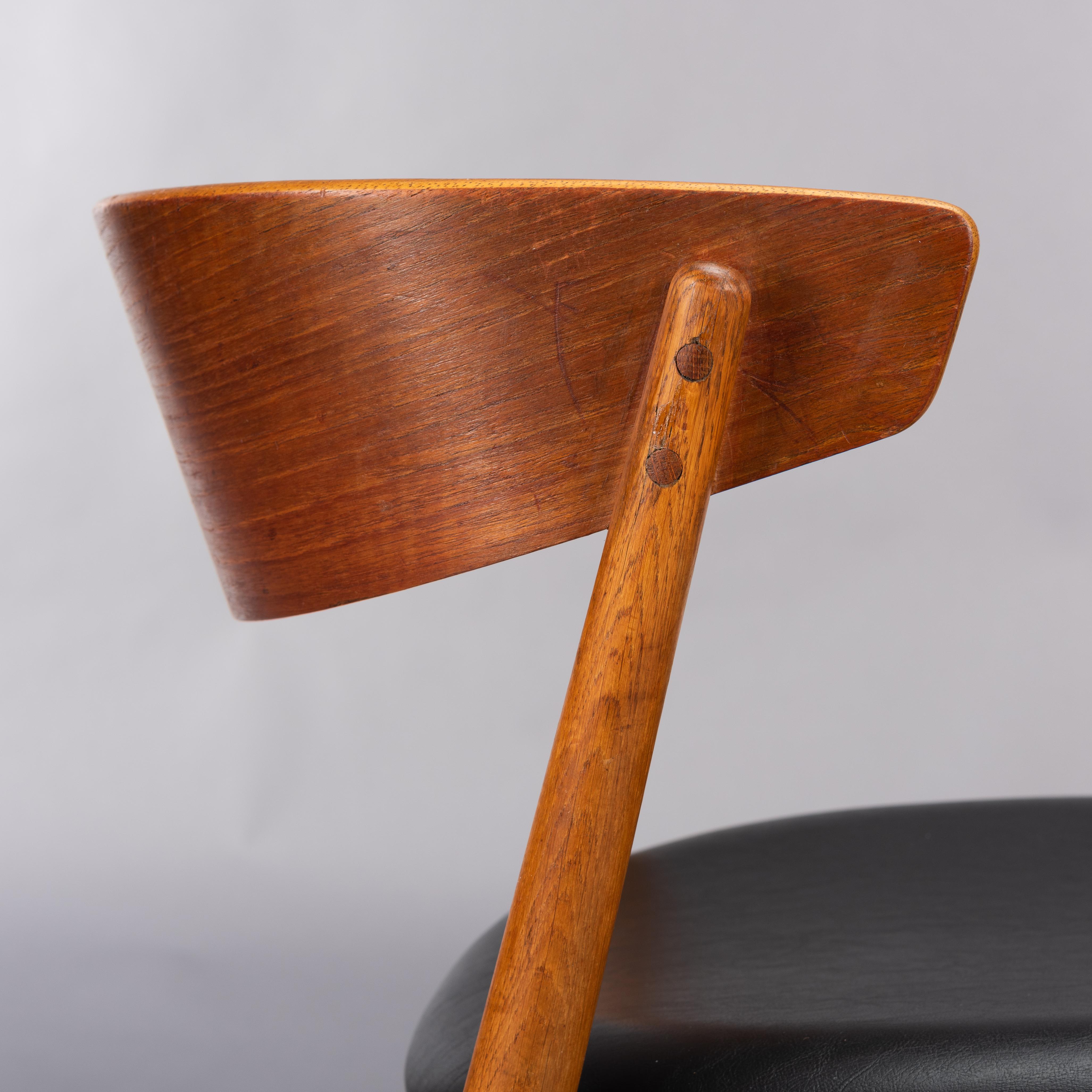 Model 7 Dining Chair by Helga Sibast for Sibast Møbler, 1950s 3
