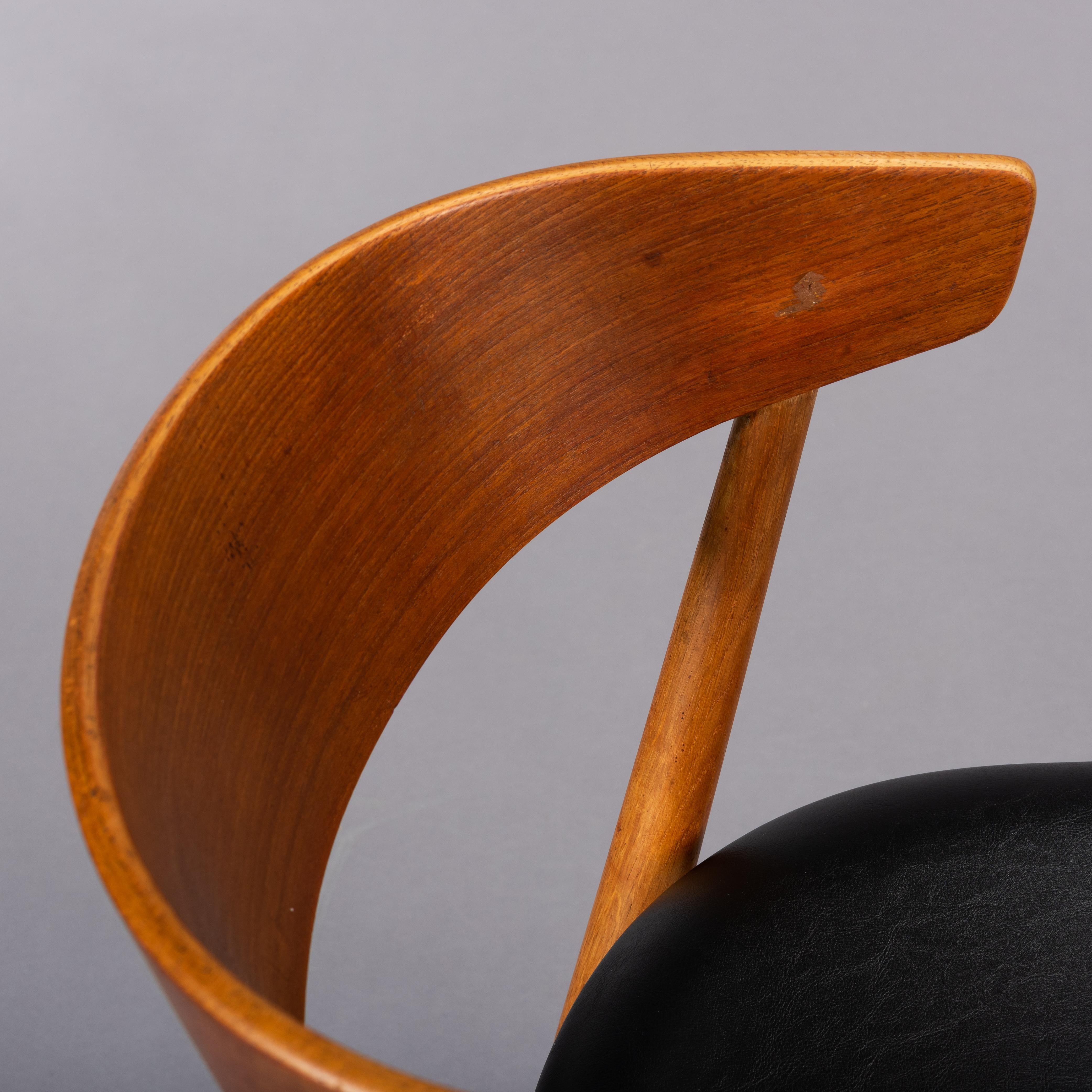 Model 7 Dining Chair by Helga Sibast for Sibast Møbler, 1950s 5