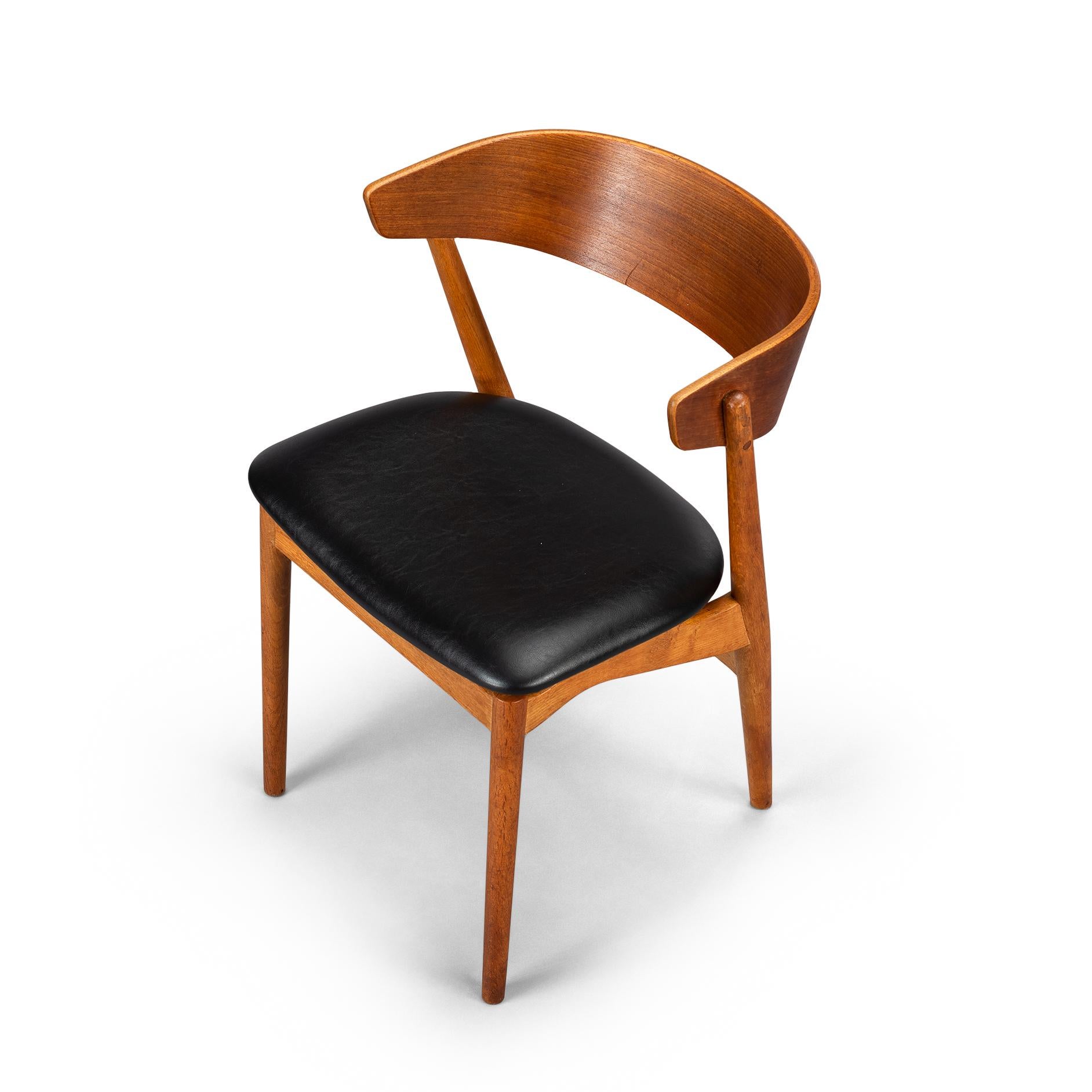 Model 7 Dining Chair by Helga Sibast for Sibast Møbler, 1950s 1