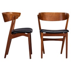 Model 7 Dining Chair by Helge Sibast for Sibast Møbler, Set of 2, 1960s