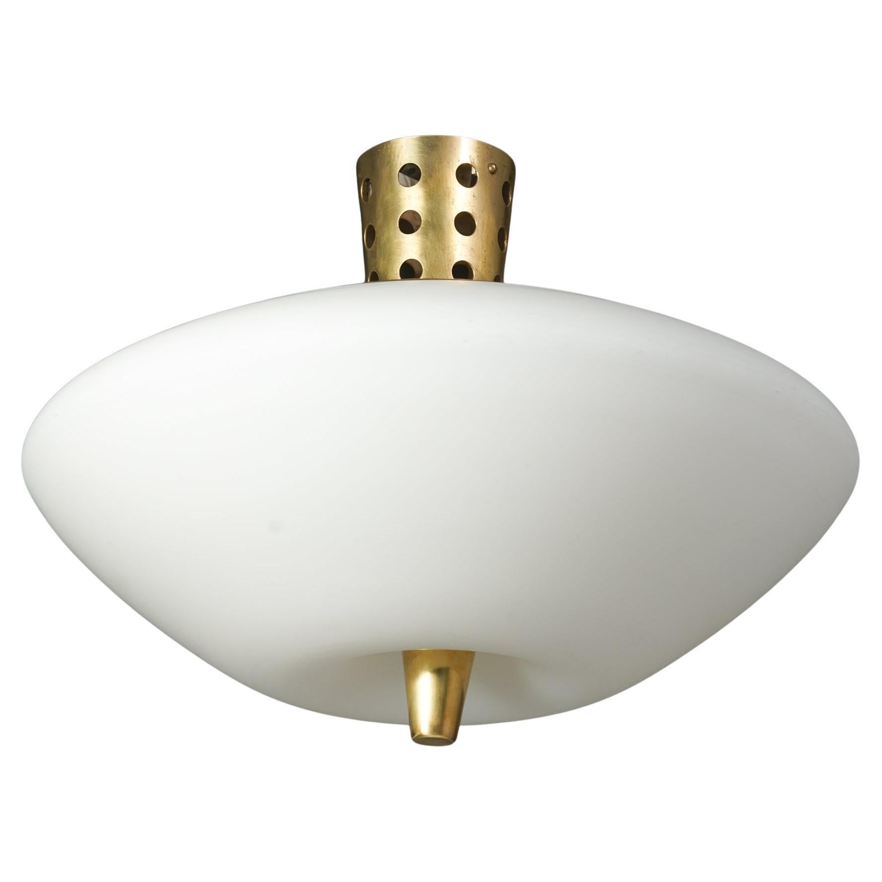 Model 71-125 Pendant / Flush Mount, Lisa Johansson-Pape, Stockmann-Orno, 1950s For Sale