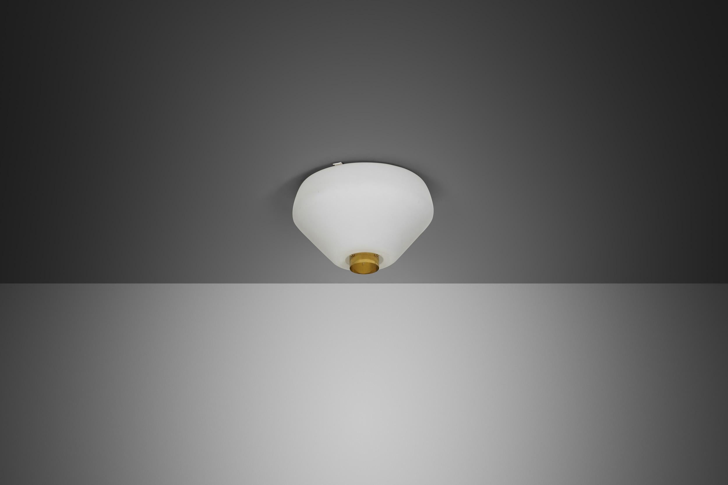 Ottone Plafoniera Model 