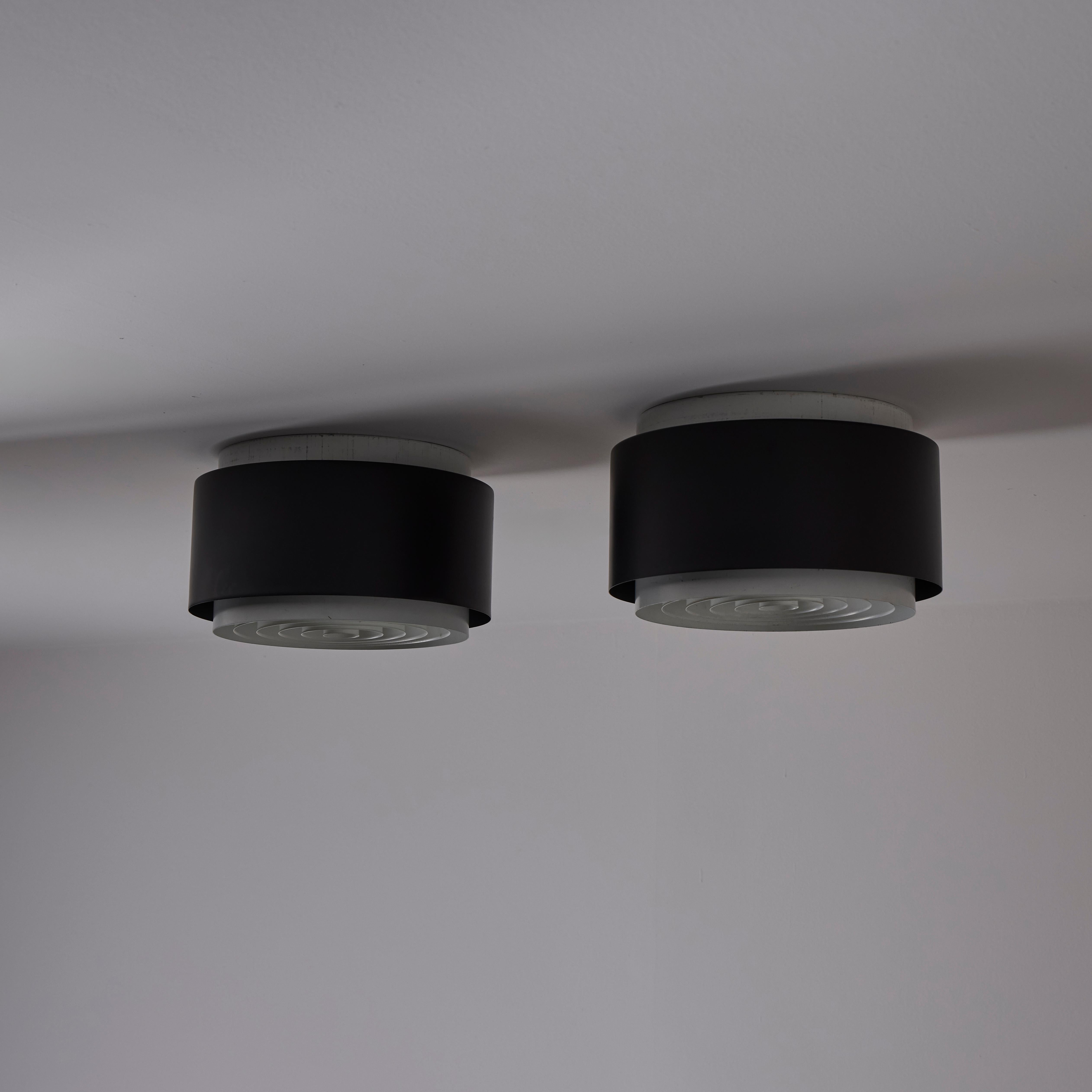 Modelo 71-170 Flushmounts de Lisa Johansson-Pape para Stockholm Orno siglo XX en venta