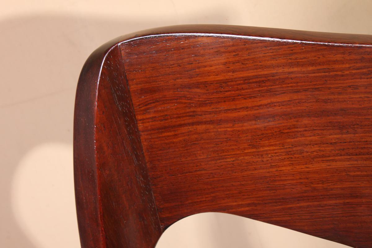 Model 71 Dining Chairs by Moller in Rosewood 1