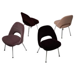 Model 72 Dining Chair by Eero Saarinen in 4 mixed colors, Set of 4