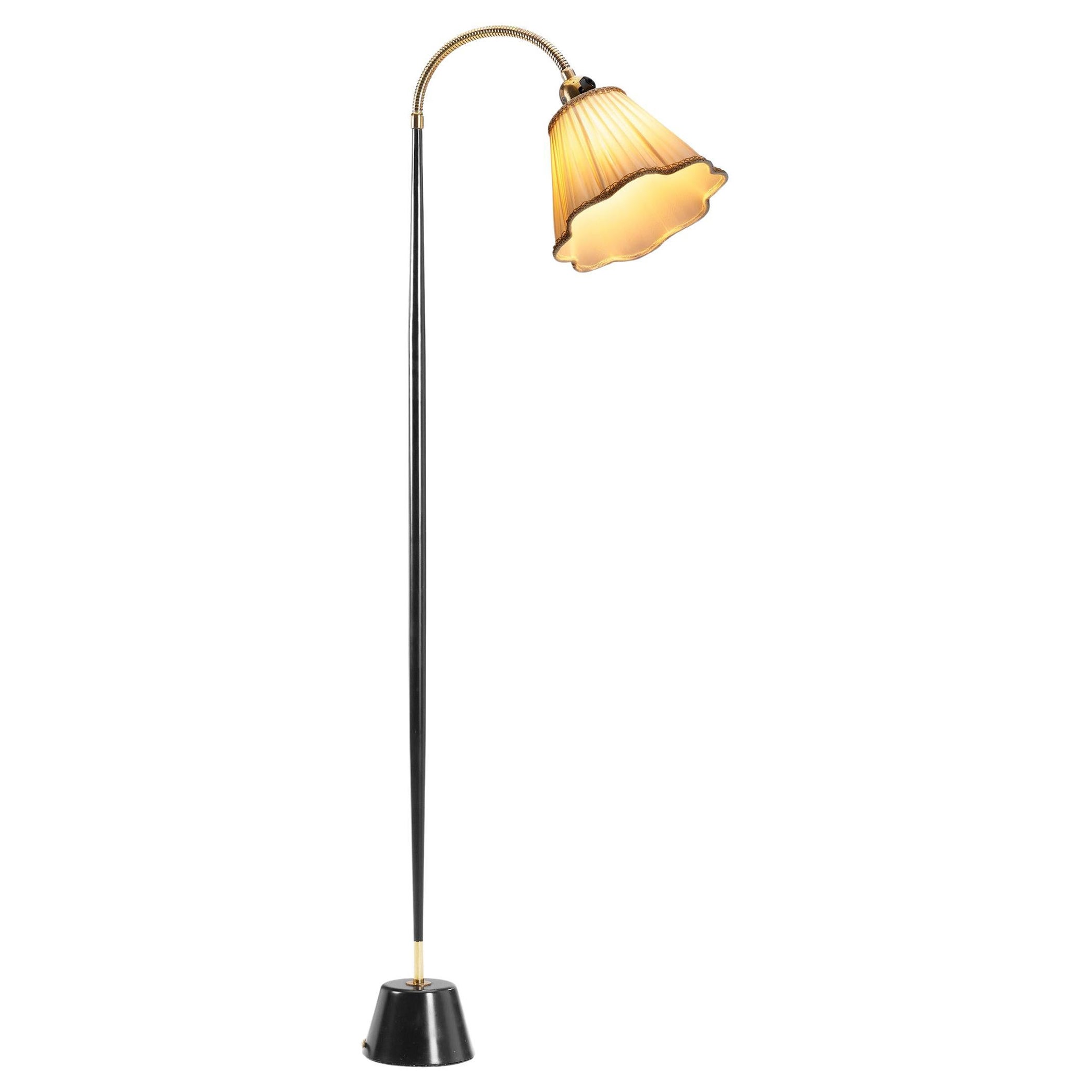 Model "741157-1" Floor Lamp by ASEA Belysning, Sweden Early 20th century For Sale