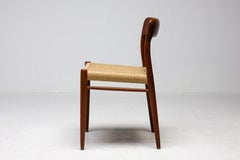 Model #75 Chair, Niels Møller, JL Møllers Møbelfabrik, Denmark, 1960