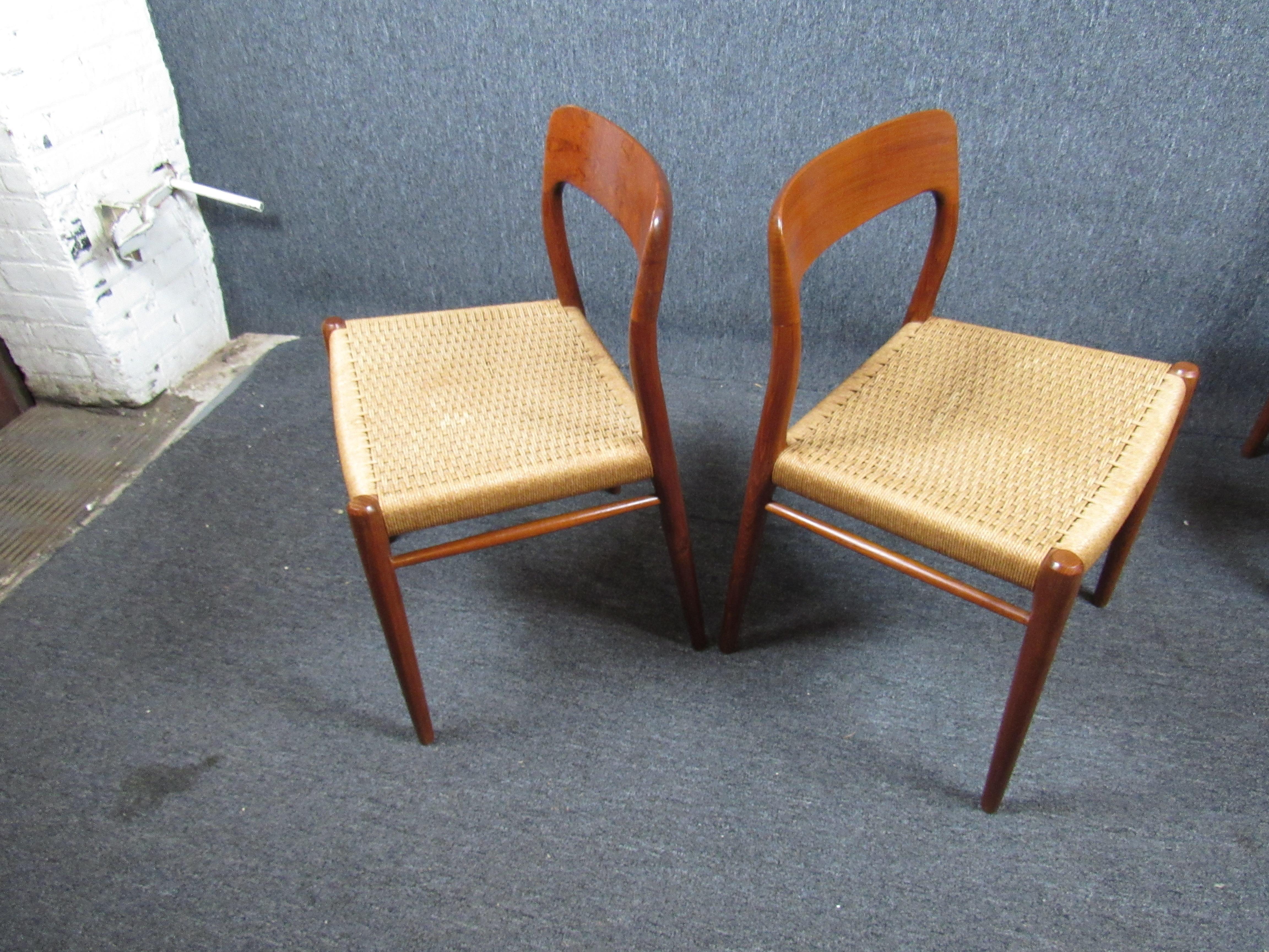 20th Century Model 75 Chairs by Niels Otto Moller