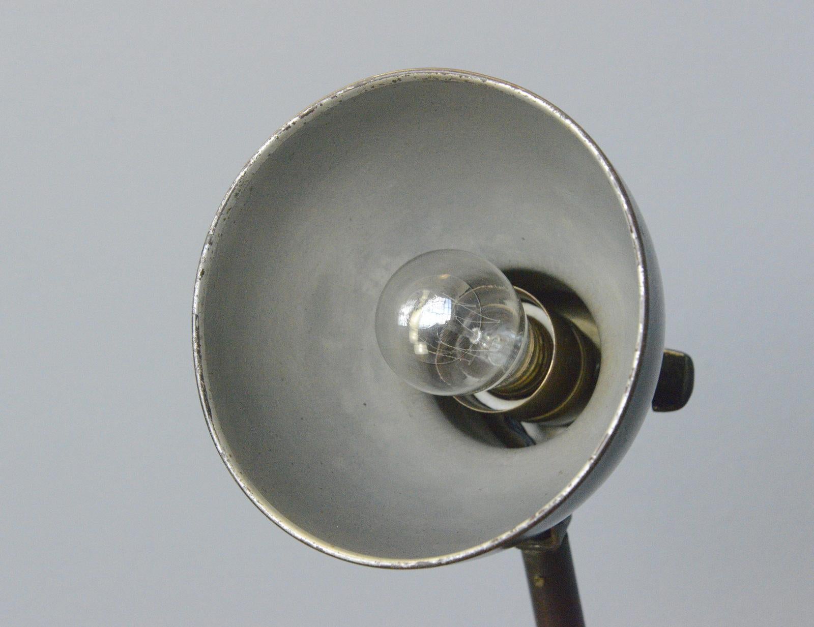 Lampe de bureau modèle 752 de Kandem, vers les années 1930 en vente 3