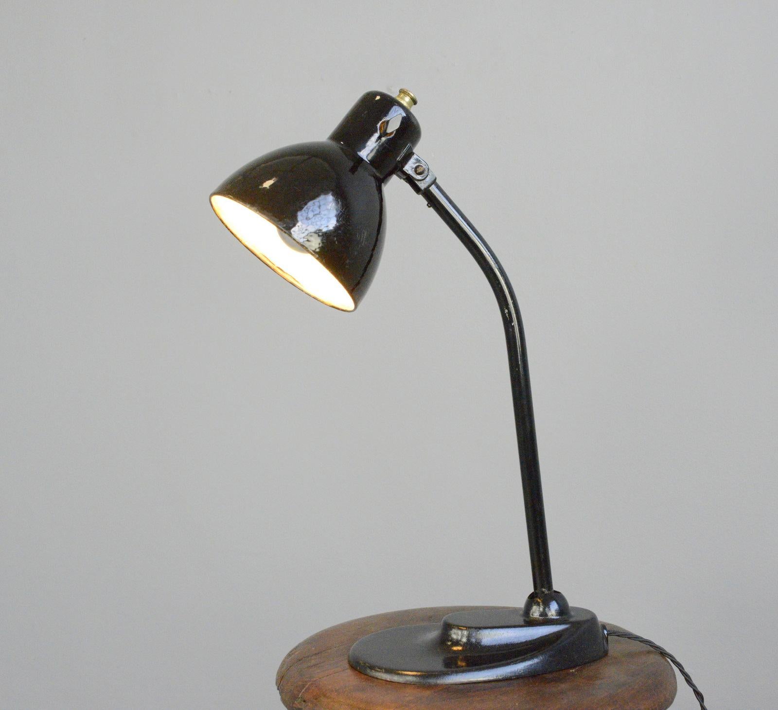 Model 752 Table Lamp by Kandem, circa 1930s In Good Condition In Gloucester, GB