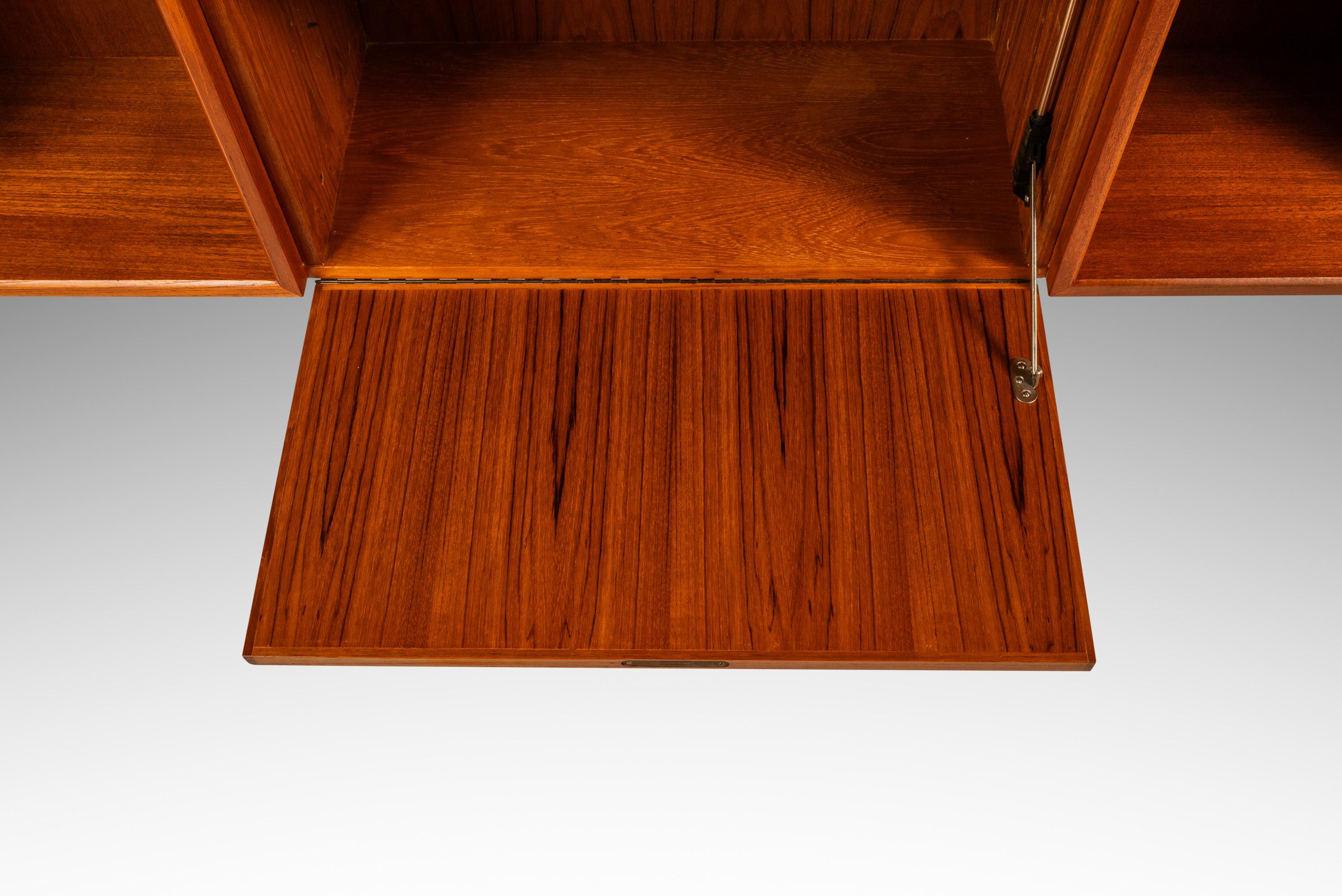 Scrivania direzionale Model 77 in teak di Gunni Omann per Oman Junn, Danimarca, 1950 ca. 2