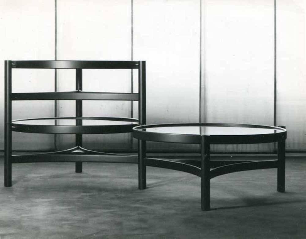 Model 775 Round Top Coffee Table by Gianfranco Frattini for Cassina, 1960s 6