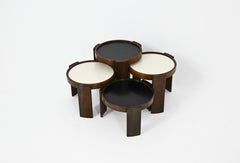 Model 780 Nesting Tables by Gianfranco Frattini for Cassina, 1960s, Set of 4