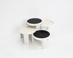 Model 780 Nesting Tables by Gianfranco Frattini for Cassina, 1960s, Set of 4