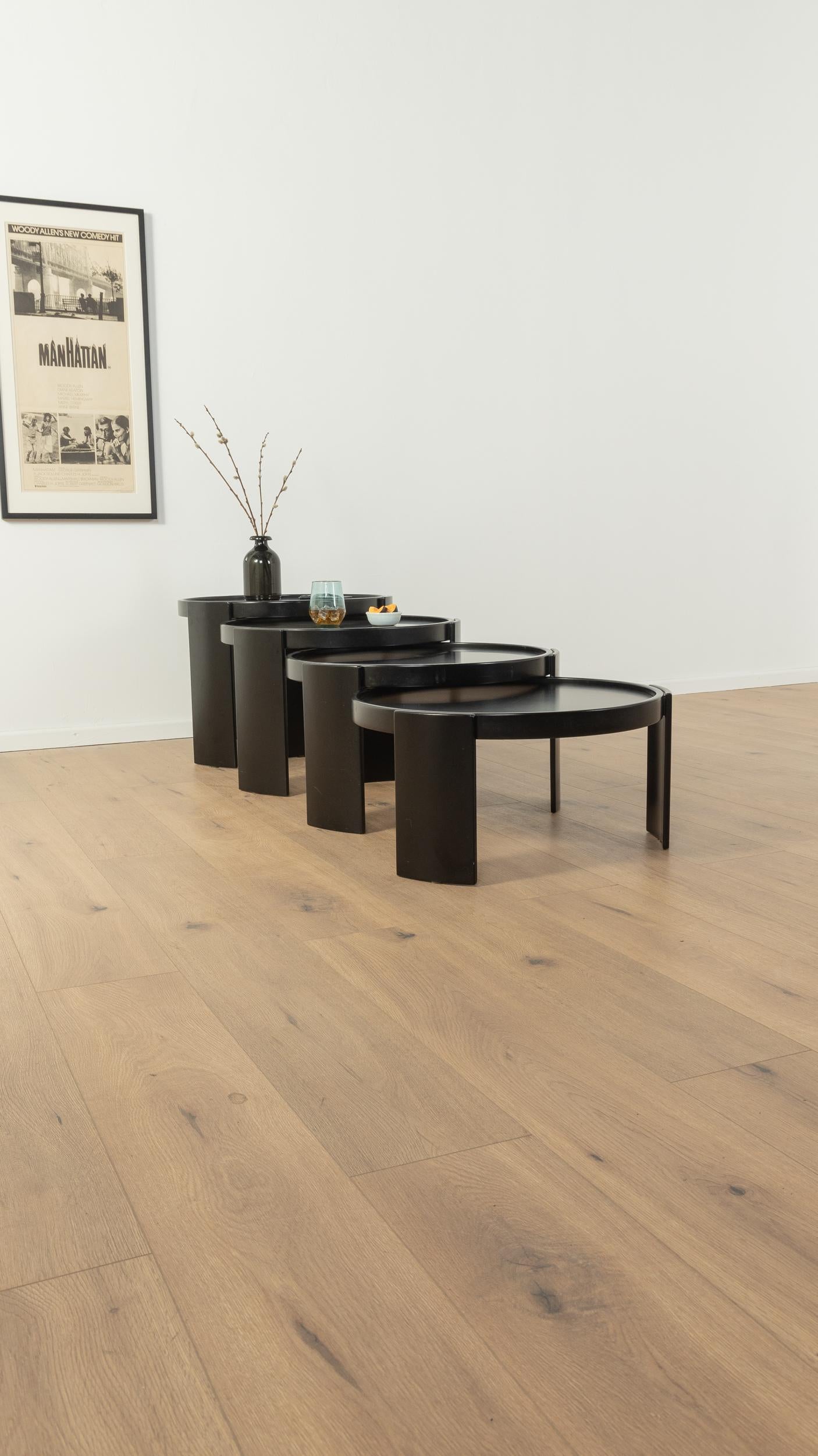 Tables gigognes modèle 783, Gianfranco Frattini, Cassina en vente 3