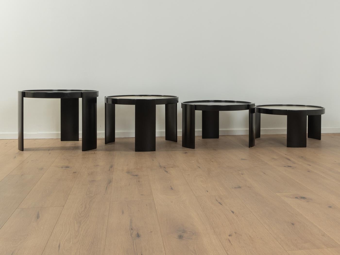 Model 783 nesting tables, Gianfranco Frattini, Cassina 4