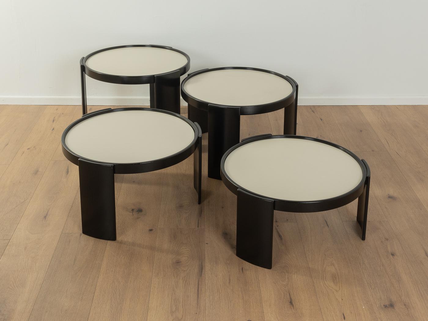 Model 783 nesting tables, Gianfranco Frattini, Cassina  For Sale 6