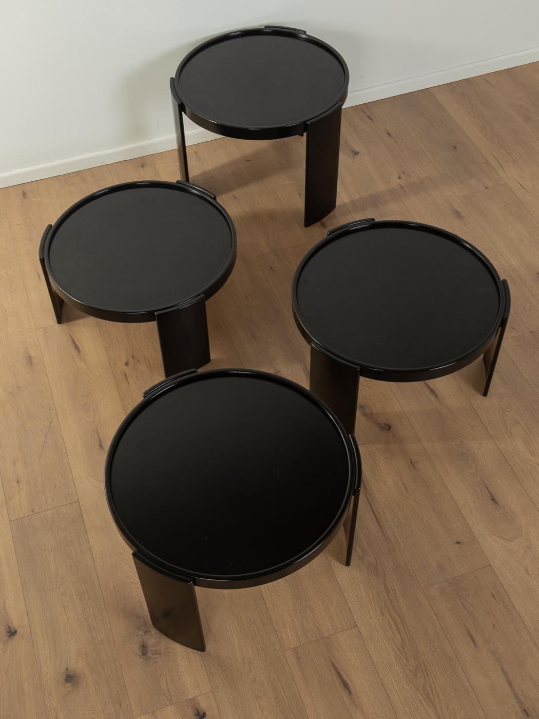 Model 783 nesting tables, Gianfranco Frattini, Cassina  For Sale 10