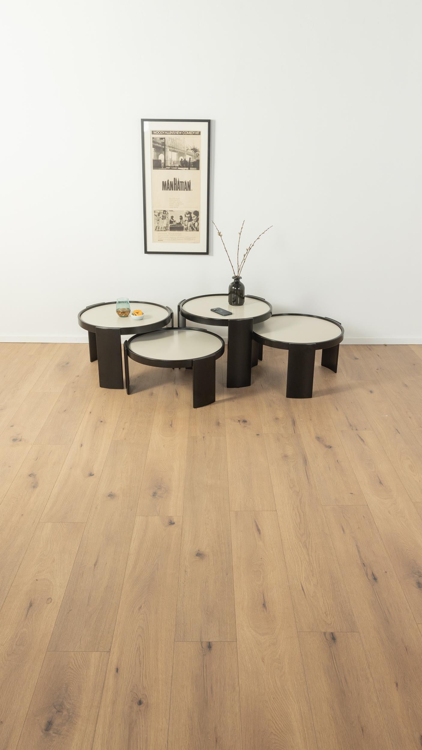 italien Tables gigognes modèle 783, Gianfranco Frattini, Cassina en vente