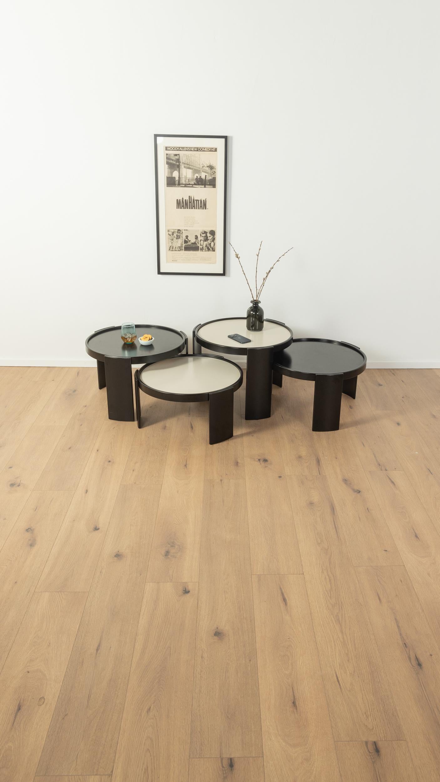 Tables gigognes modèle 783, Gianfranco Frattini, Cassina Bon état - En vente à Neuss, NW