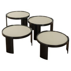 Model 783 nesting tables, Gianfranco Frattini, Cassina 