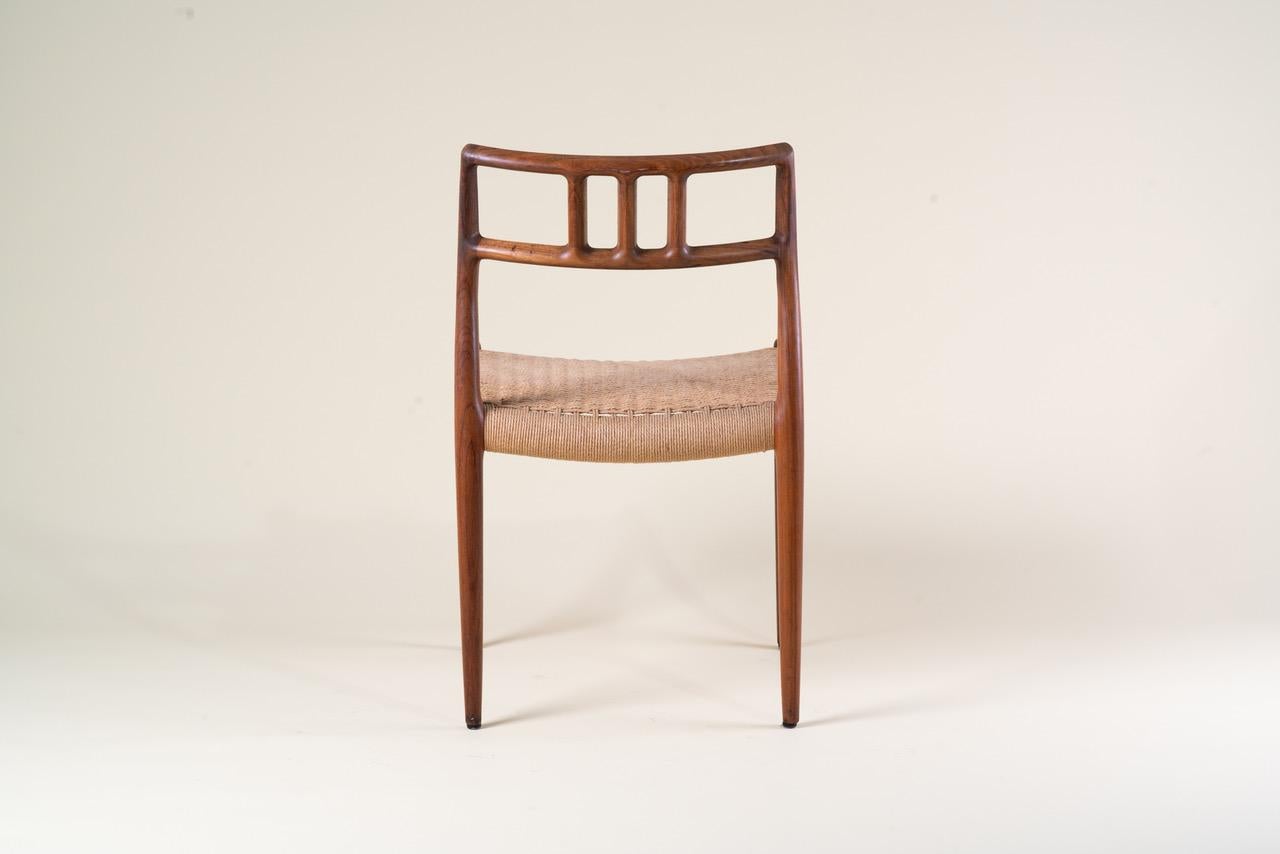 Danois Model 79 Rosewood Chairs - Set of 2 - by Niels Otto Møller en vente
