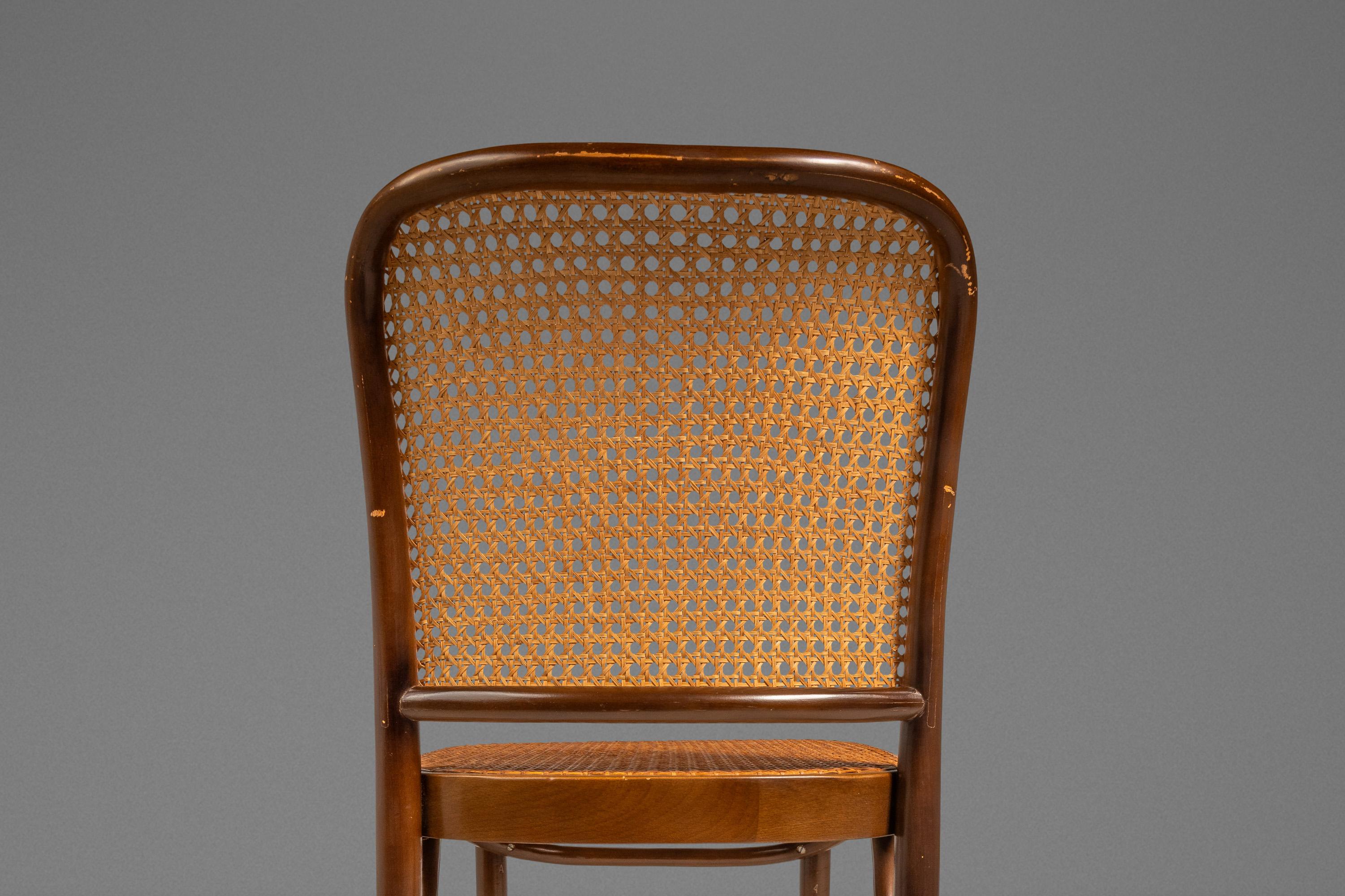 Model 811 Side Chair, Josef Frank, Stendig w/ Original Cane, Poland, c. 1960s in vendita 5