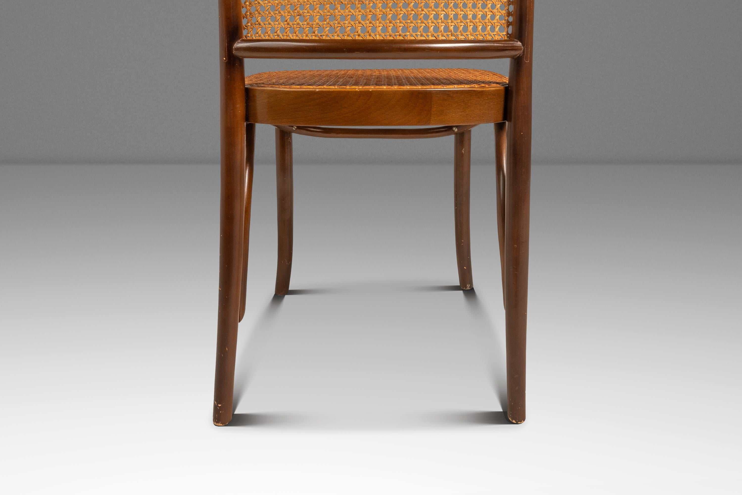 Model 811 Side Chair, Josef Frank, Stendig w/ Original Cane, Poland, c. 1960s in vendita 6