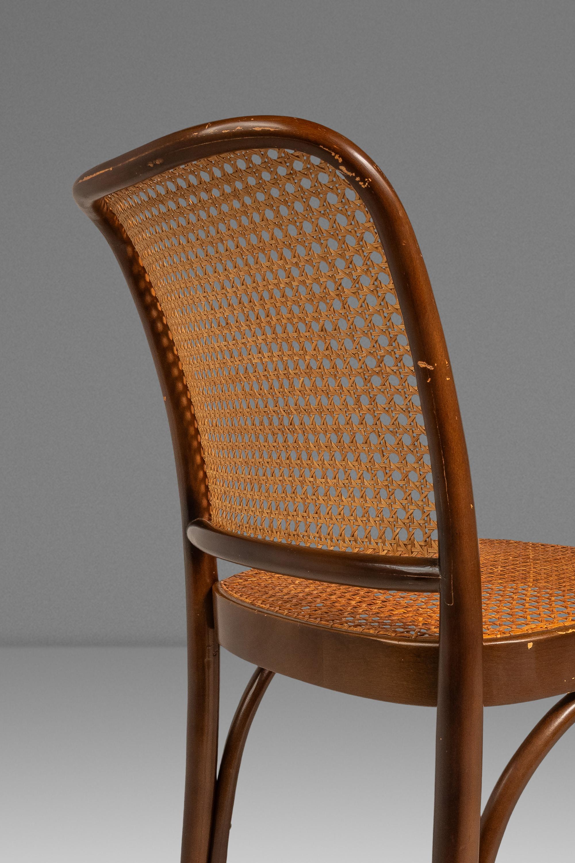 Model 811 Side Chair, Josef Frank, Stendig w/ Original Cane, Poland, c. 1960s in vendita 12