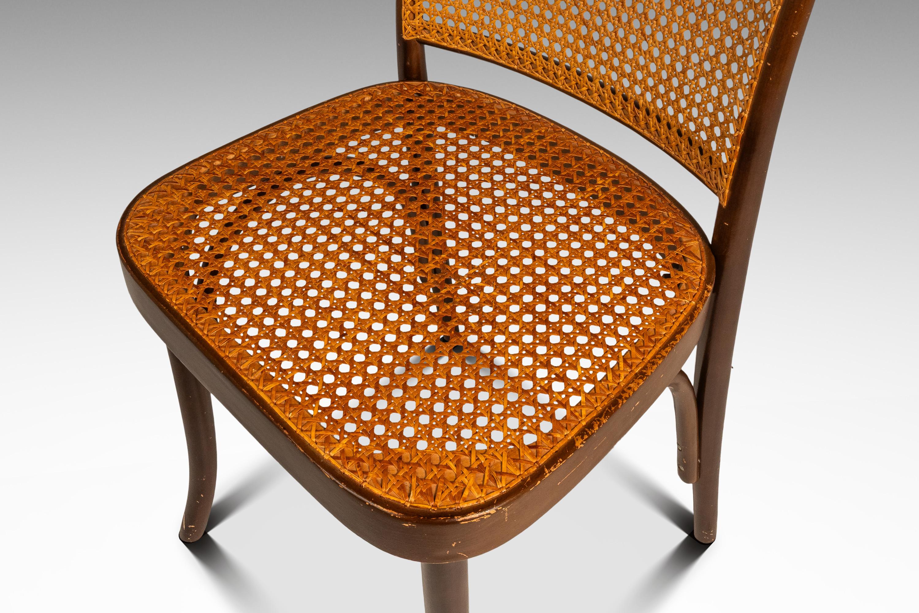Model 811 Side Chair, Josef Frank, Stendig w/ Original Cane, Poland, c. 1960s in vendita 2