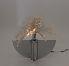 Model 8½ table lamp with optic fibres by Jürgen Fischer for Zanotta, 1960s