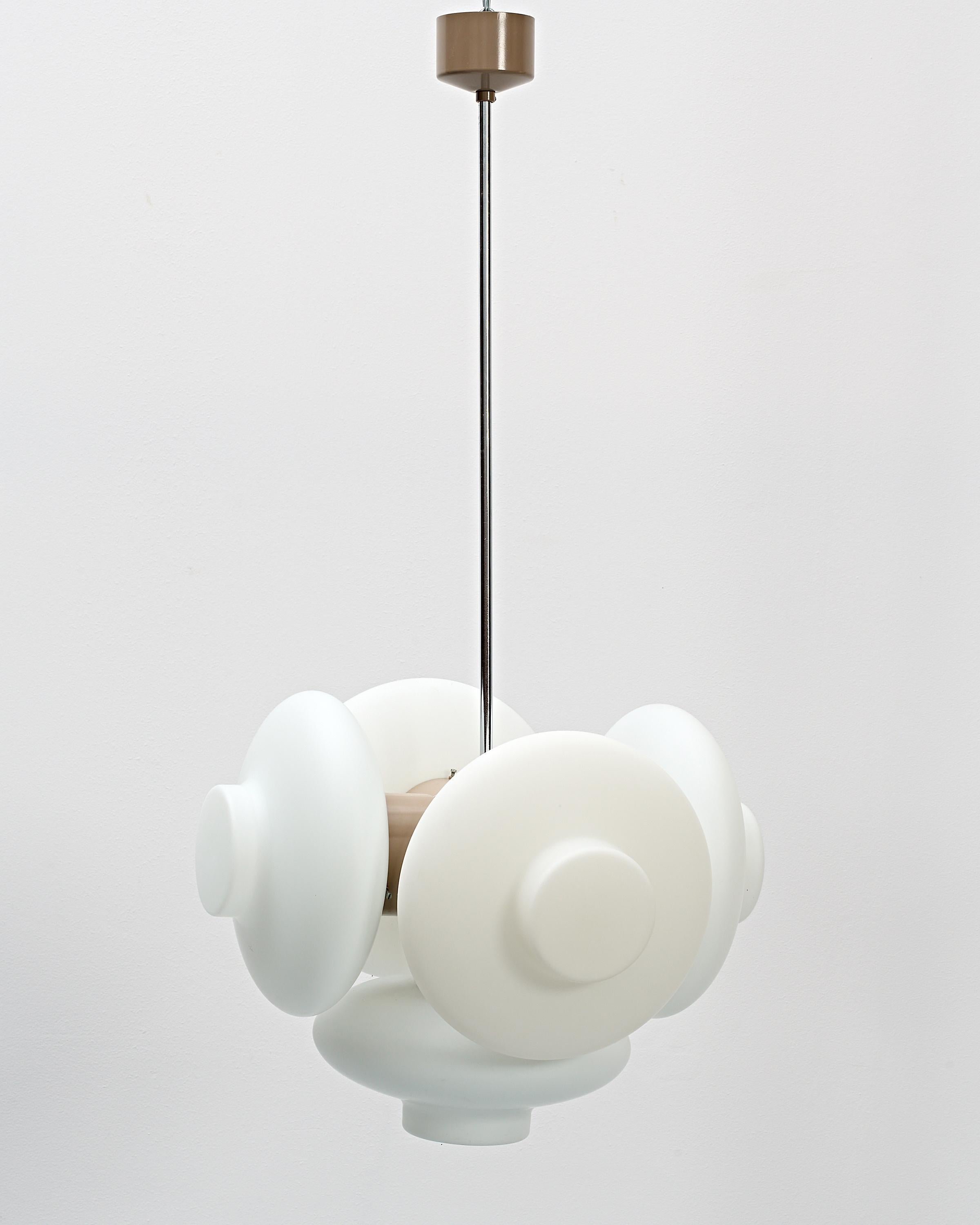 Mid-Century Modern Model 81501 Ceiling Lamp by Josef Hurka for Napako, 1960s For Sale