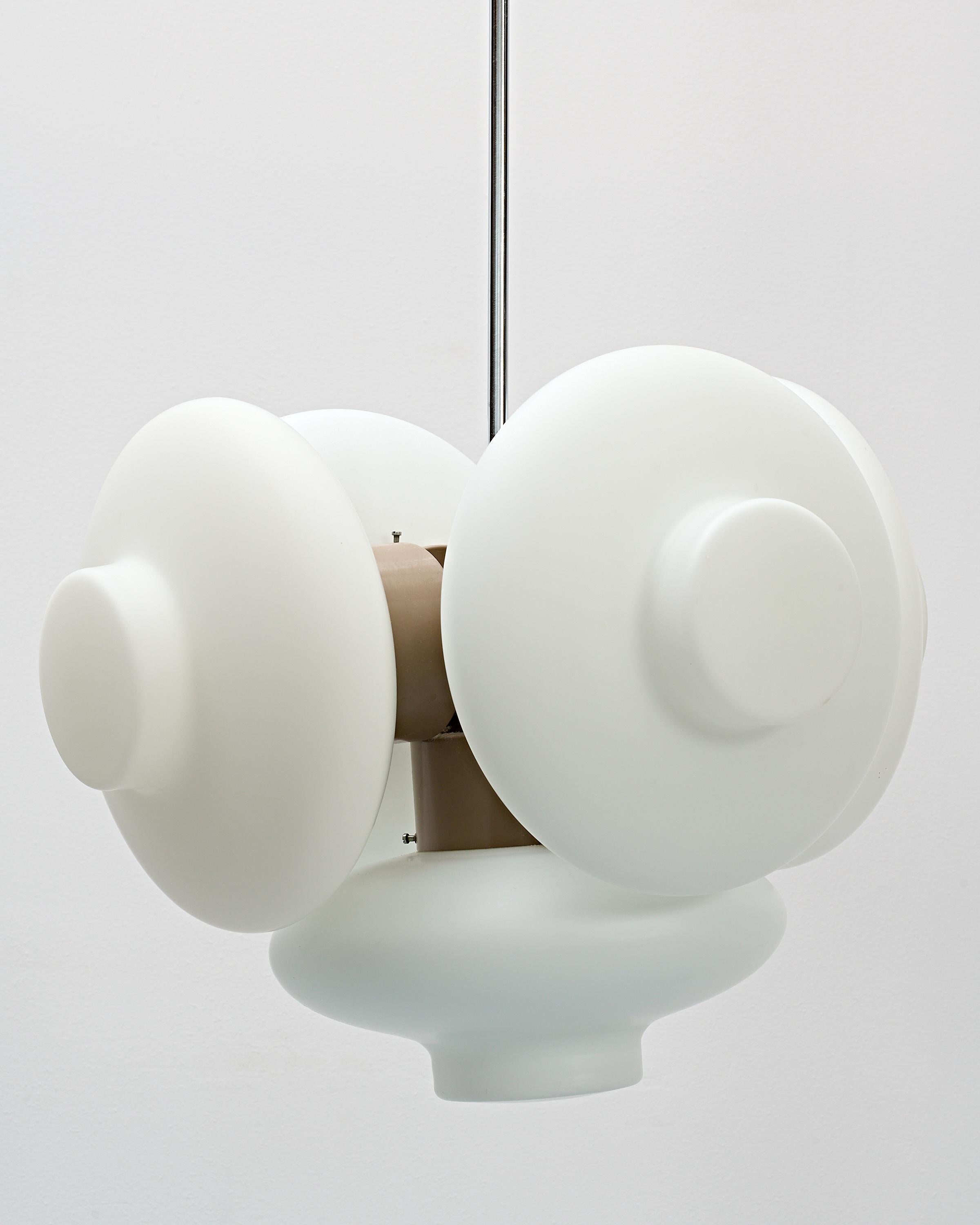 Mid-20th Century Model 81501 Ceiling Lamp by Josef Hurka for Napako, 1960s For Sale