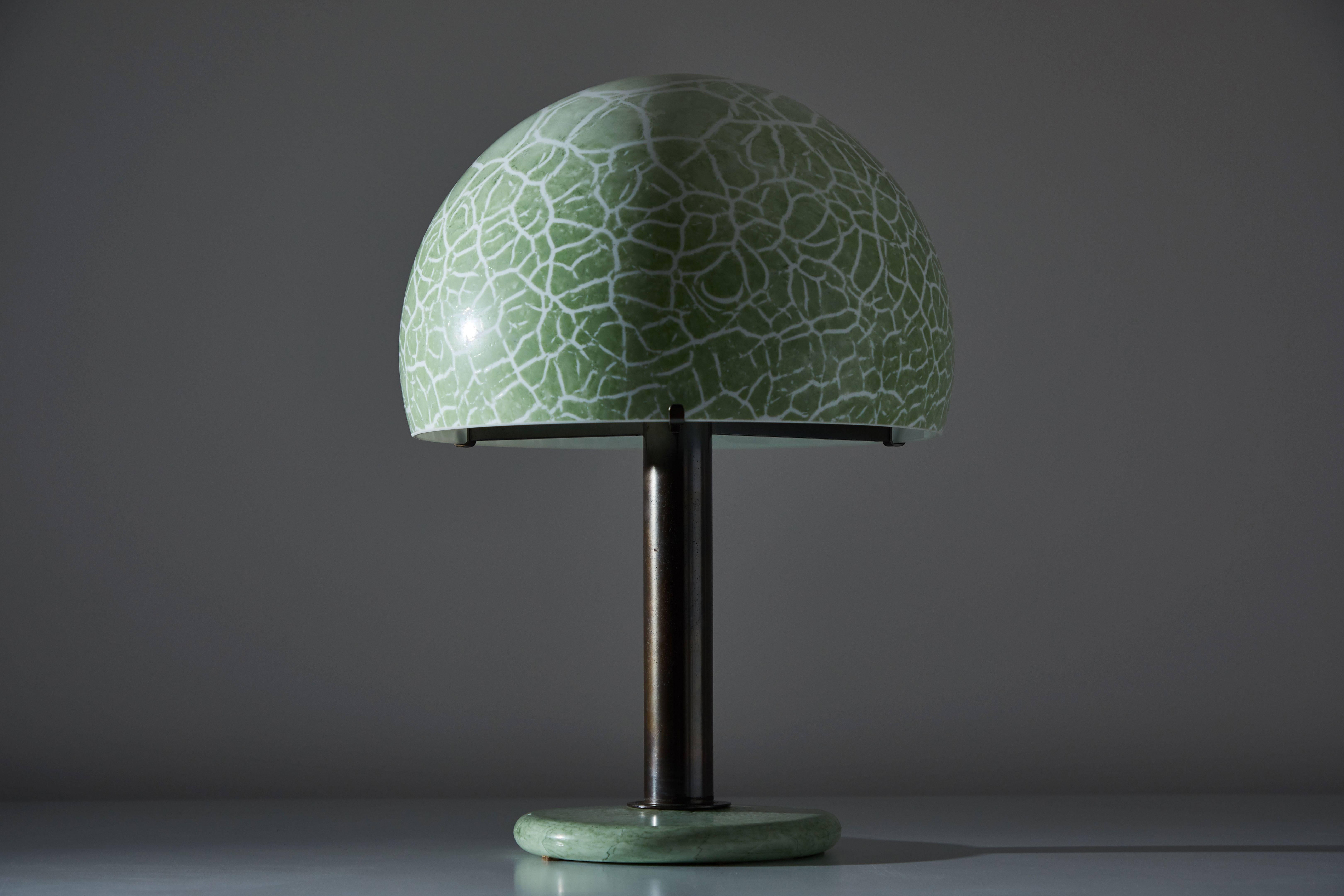 Italian Model 832 Table Lamp by Venini