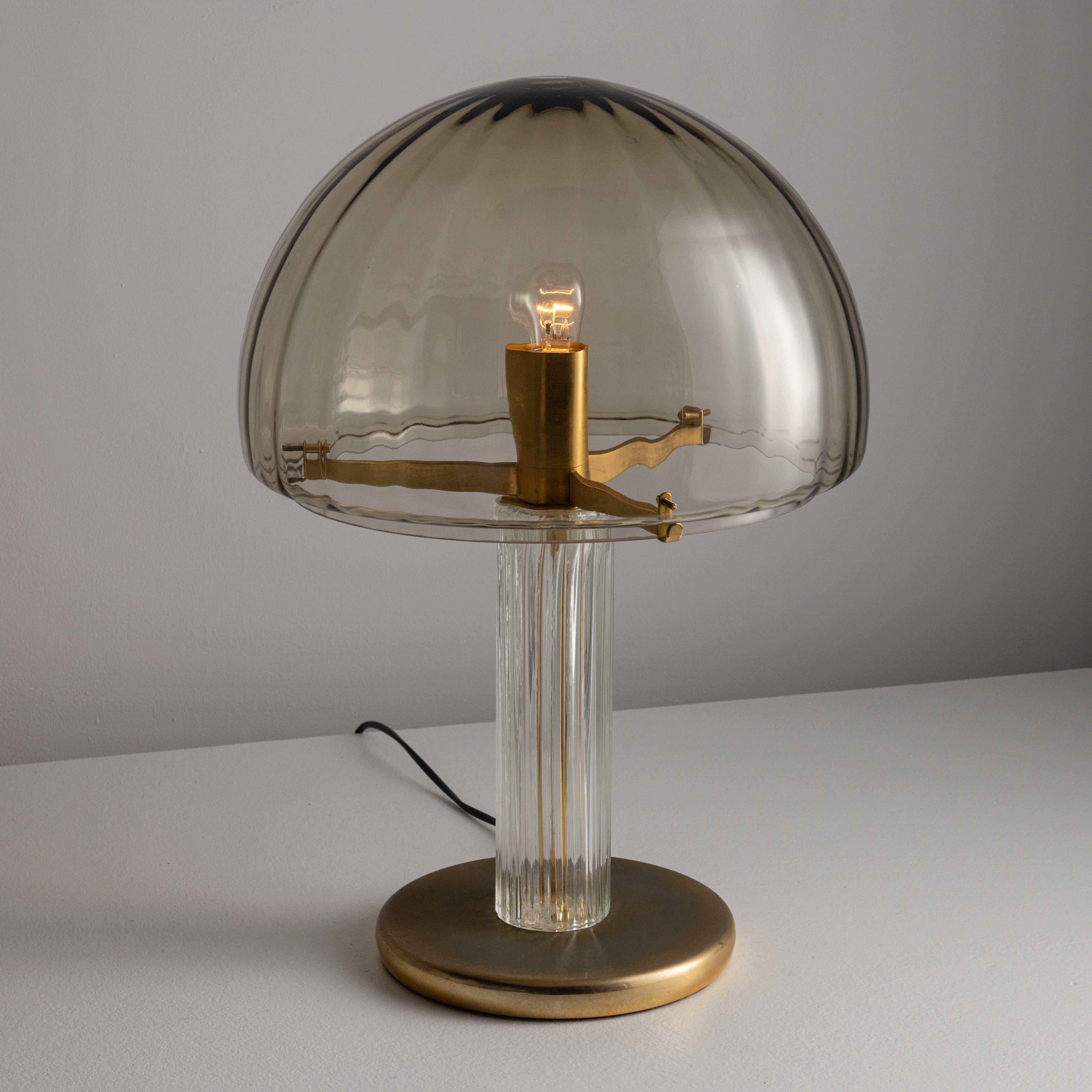 Lampe de Table 'Cordonata' Modèle 835 de Venini Bon état - En vente à Los Angeles, CA